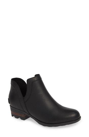 Women's Sorel Lolla Cutout Bootie .5 M - Black