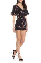 Women's Bb Dakota Floral Orchard Romper - Black