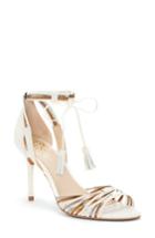 Women's Vince Camuto Stellima Tassel Sandal M - Metallic