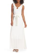 Women's Fraiche By J Ruffle Neck Maxi Dress