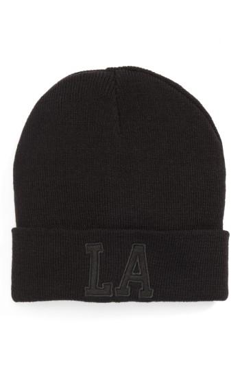Women's Bp. City Knit Beanie - Black