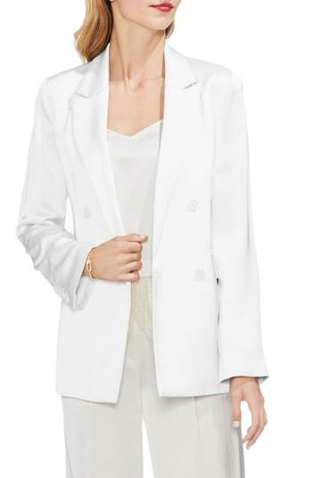 Women's Vince Camuto Double Breasted Blazer - Ivory