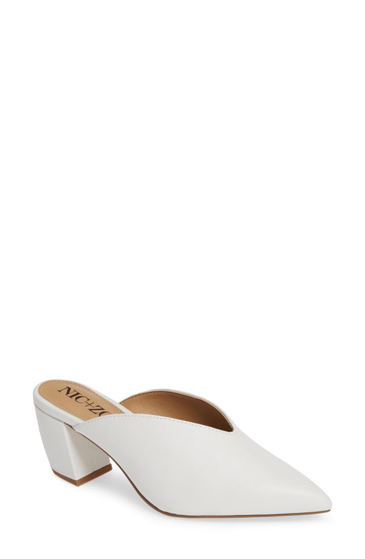Women's Nic+zoe Calle Mule .5 M - White