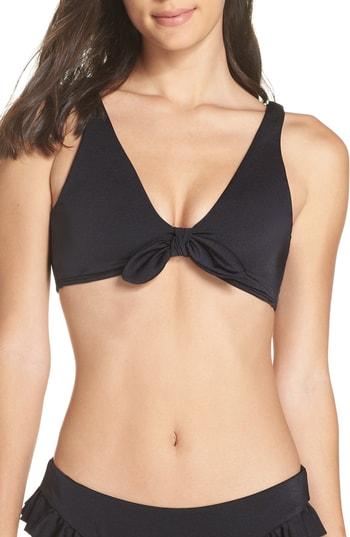 Women's Leith Nikki Bikini Top - Black