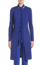 Women's St. John Collection Milano Knit Topper - Blue
