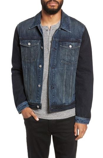 Men's 7 For All Mankind Denim Trucker Jacket - Blue