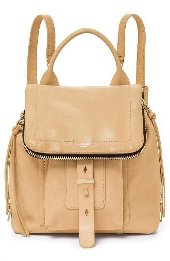 Botkier Warren Leather Backpack - Beige