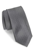 Men's 1901 Jennie Solid Silk Tie, Size - Black