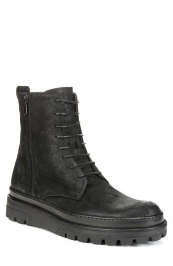 Men's Vince Edgar Plain Toe Boot .5 M - Black