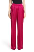 Women's St. John Collection Liquid Crepe Pants - Red