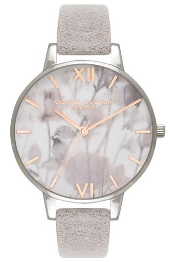 Women's Olivia Burton Eco Faux Leather Strap Watch, 38mm