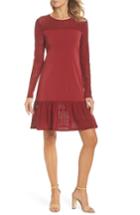 Women's Michael Michael Kors Mix Knit Dress - Red