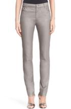Women's Lafayette 148 New York Curvy Fit Skinny Jeans (similar To 14w) - Grey