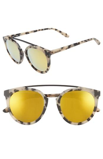 Women's Maho Key West 50mm Polarized Aviator Sunglasses -