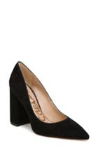 Women's Sam Edelman Halston Pump .5 M - Black