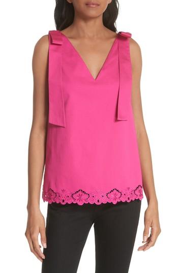 Women's Ted Baker London Daynaa Bow Shoulder Top - Pink