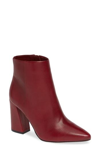 Women's Vince Camuto Thelmin Bootie M - Red