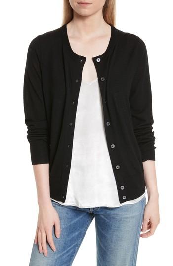 Women's Equipment Primrose Embroidered Back Cardigan - Black
