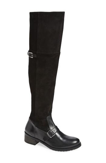 Women's Matisse Lola Over The Knee Boot Regular Calf M - Black