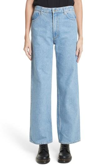 Women's Eckhaus Latta El Wide Leg Jeans - Blue