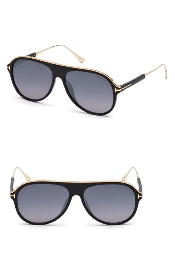 Men's Tom Ford Nicholai-02 57mm Sunglasses -