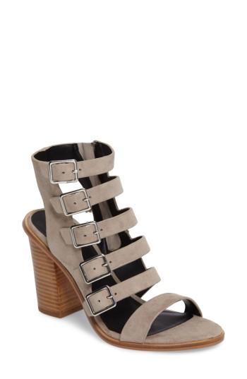 Women's Rebecca Minkoff Jenna Cage Sandal .5 M - Beige