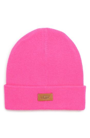 Women's Ugg Luxe Knit Beanie - Pink