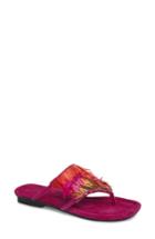 Women's Donald Pliner Kya Feather Sequin Sandal M - Pink