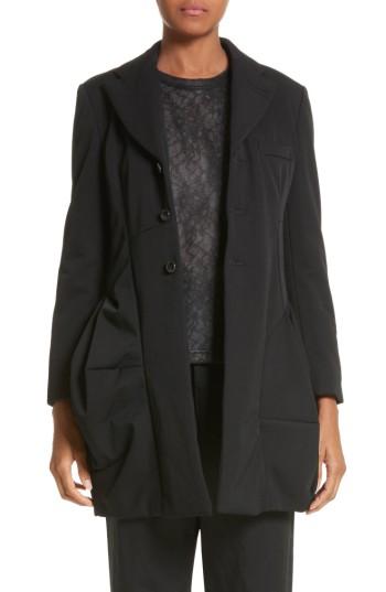 Women's Comme Des Garcons Origami Jacket - Black