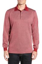Men's Bobby Jones Classic Fit Jacquard Polo, Size - Red
