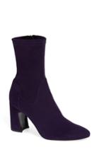 Women's Aquatalia Nastasia Stretch Suede Boot M - Purple