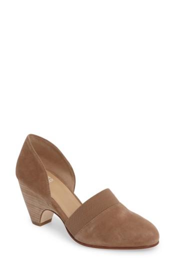 Women's Eileen Fisher Bailey D'orsay Pump M - Beige