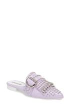 Women's Jeffrey Campbell Daniel Studded Loafer Mule M - Purple