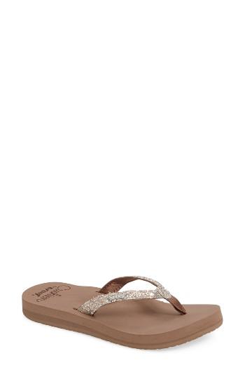 Women's Reef Star Cushion Flip Flop M - Beige
