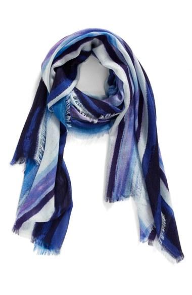 Women's Nordstrom Artist Ombre Cashmere & Silk Scarf