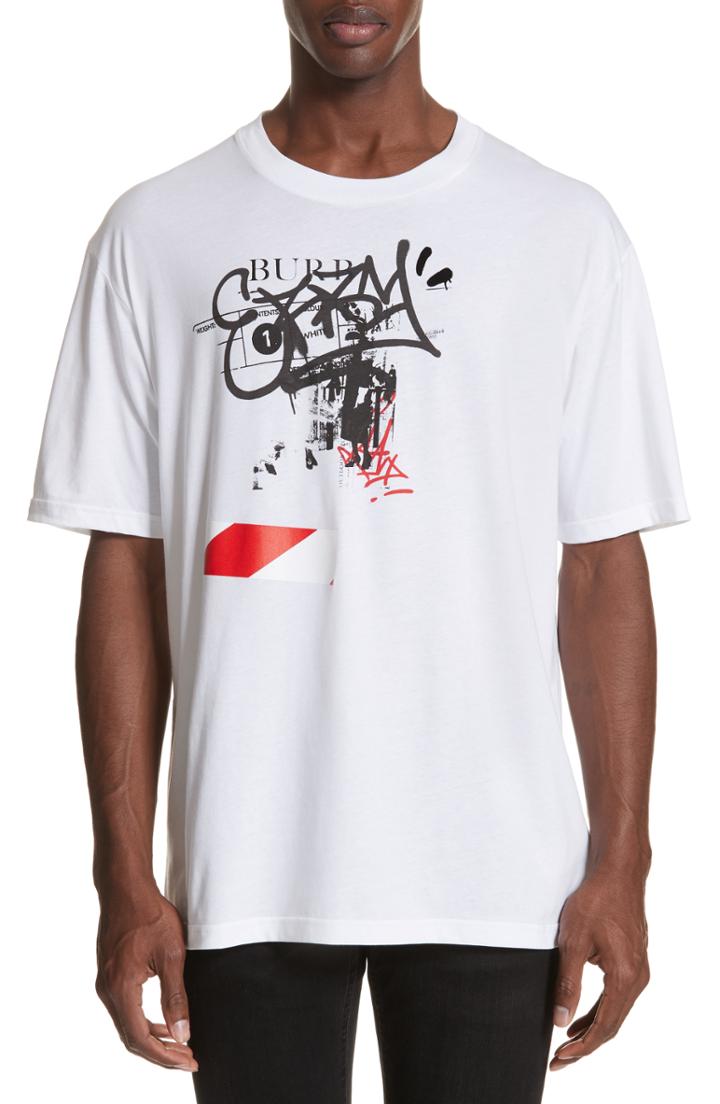 Men's Burberry Cordan Graphic T-shirt