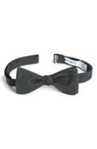 Men's Calibrate Solid Bow Tie, Size - Green