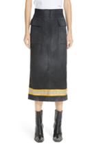 Women's Calvin Klein 205w39nyc Fireman Skirt Us / 38 It - Black