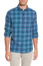Men's Michael Bastian Trim Fit Plaid Flannel Sport Shirt