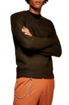 Men's Topman Harlow Classic Fit Sweater - Yellow