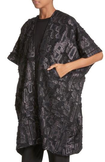 Women's Zero + Maria Cornejo Reversible Caban Jacket - Black
