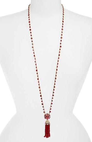 Women's Marchesa Tassel Pendant Necklace