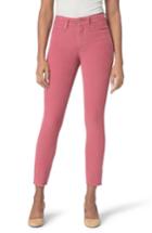 Women's Nydj Alina Frayed Stretch Corduroy Ankle Jeans - Pink