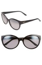 Women's Maui Jim 58mm Polarizedplus Sunglasses - Black/ Charcoal/ Neutral Grey