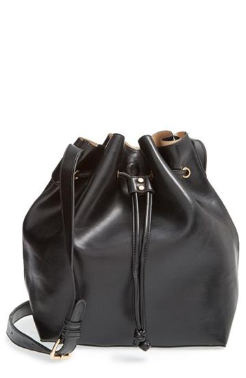 Women's Sole Society 'nevin' Faux Leather Drawstring Bucket
