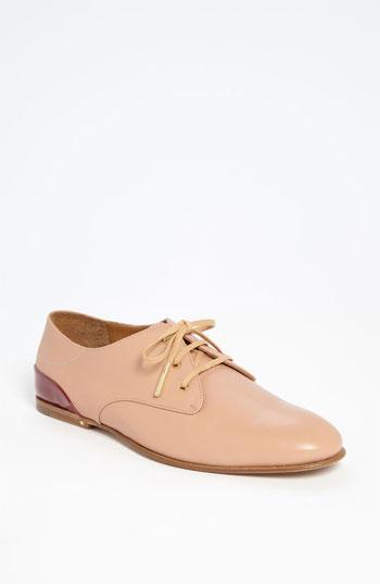 Chloe Flat Oxford Nude/