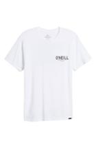 Men's O'neill Fish Division Graphic T-shirt, Size - White