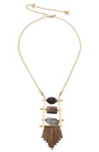Women's Nakamol Design Stone Ladder Necklace