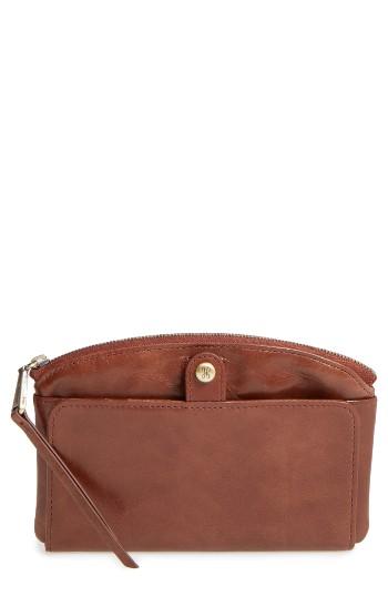 Women's Hobo Ansel Leather Wallet - Brown