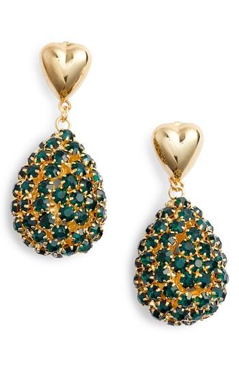Women's Frasier Sterling Crystal Drop Earrings